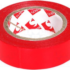 SCAPA PROFI traka za elektroinstalacije 15mm x 10m - crvena
