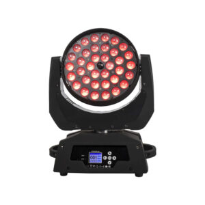 Zoom & Wash 36x18W Moving Head Light RGBWA+UV